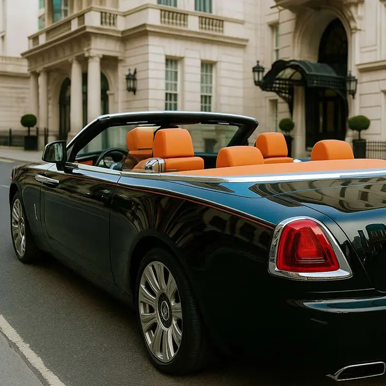 A Bentley Continental GT Convertible parked on a London Street | IIG Estates