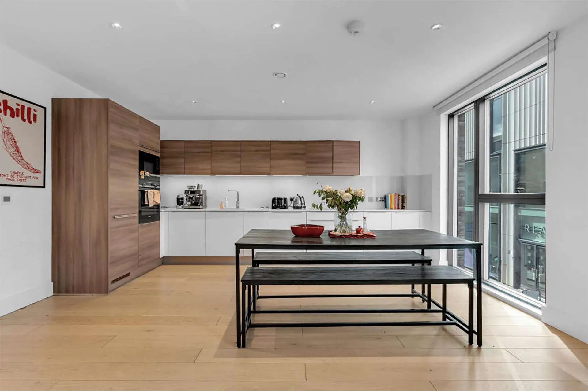 Open plan Kitchen and Dining in Patcham Terrace London SW8 | IIG Estates