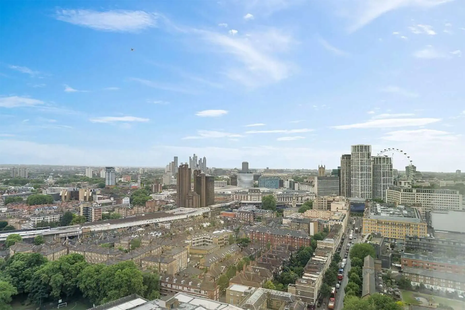 Amazing view across London from Upper Ground London SE1 | IIG Estates